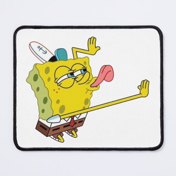 Item preview, Tongue Out SpongeBob Reaction Meme designed and sold by Kiradesigns06.