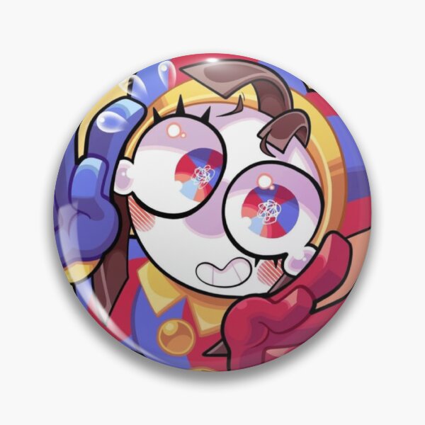 Item preview, Anxious Jester Digital Circus Face designed and sold by Zyphero.