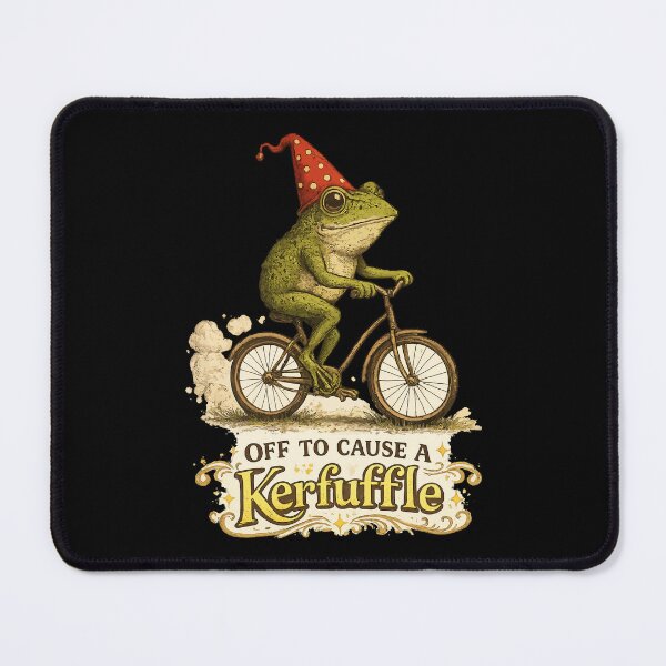 Item preview, Off to Cause a Kerfuffle Frog Tshirt, Sarcastic Shirts, Funny Sayings, Adult Humor Shirt, Frog Meme Shirt, Mental Health Shirt, Funny Shirts designed and sold by stmpdwrld.