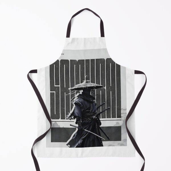 Item preview, Lone Samurai Japanese Warrior Cyberpunk Wears designed and sold by Stickershutter.