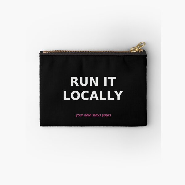 Item preview, Run It Locally designed and sold by HermesDidIt.