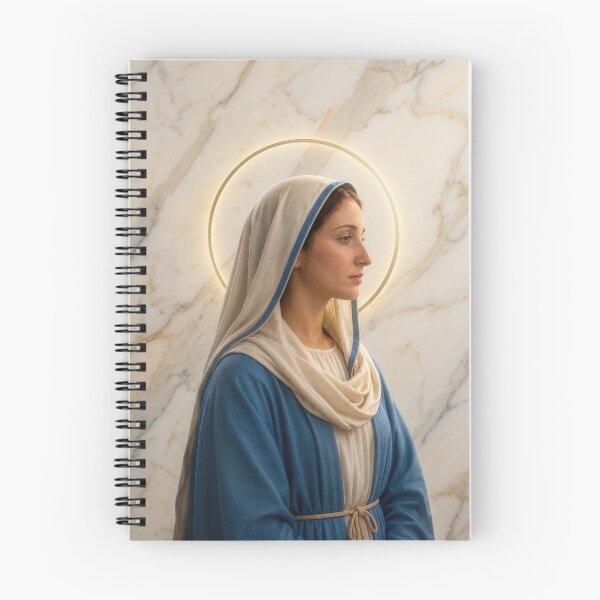 Item preview, Mother of Quiet Grace – Sacred Profile of the Virgin Mary designed and sold by kutji-sacred.