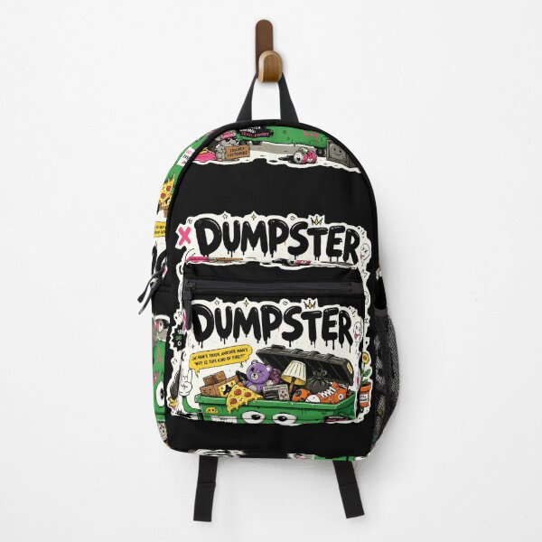 Item preview, Dumpster Diving - 100% Organic Chaos Funny Trash Art designed and sold by snewen.