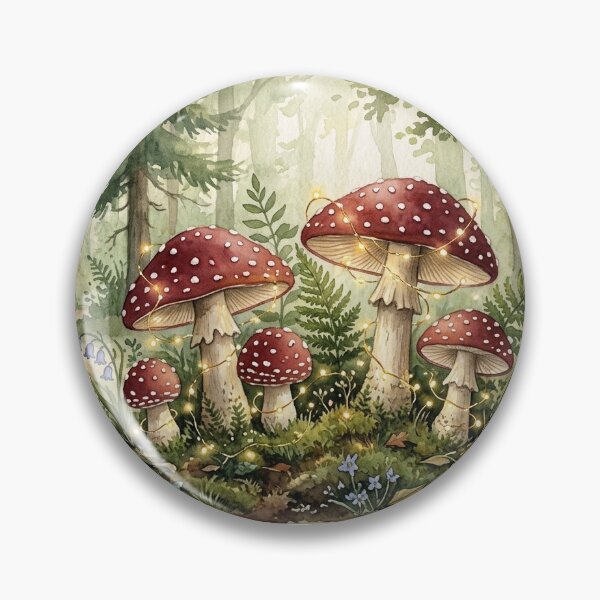 Item preview, Enchanted Woodland Mushrooms designed and sold by NimbusStudiosZ.