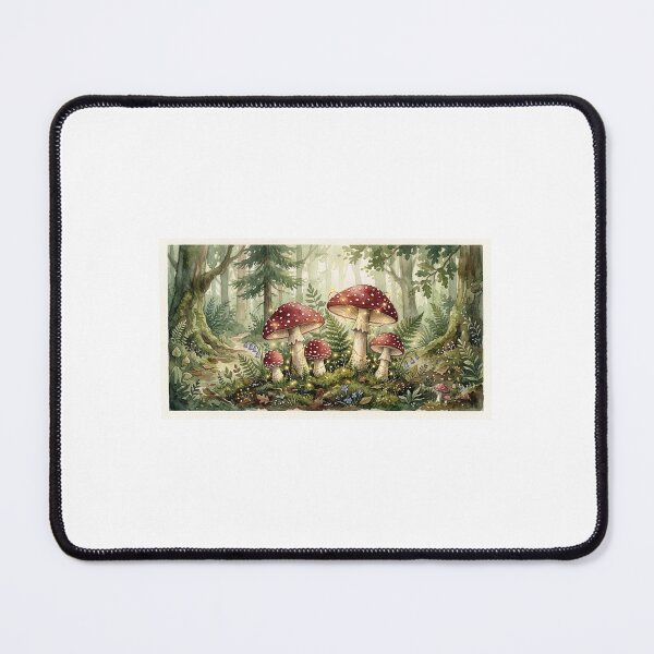 Item preview, Enchanted Woodland Mushrooms designed and sold by NimbusStudiosZ.