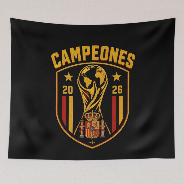Item preview, Spain Champion Football, Red Team Soccer World Champions designed and sold by robertallenss.