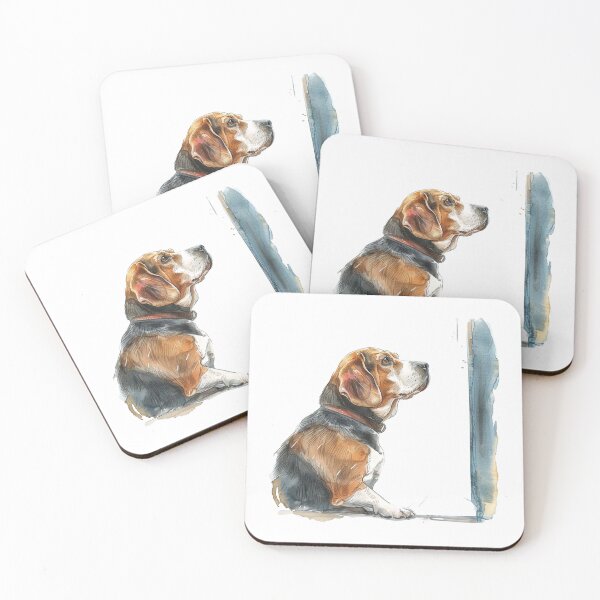 Item preview, Beagle Dog | Cute Puppy Aesthetic Art designed and sold by Mandayartstudio.