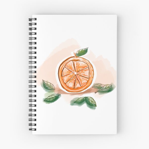 Item preview, A fresh watercolor orange slice designed and sold by Cloud-Siren.