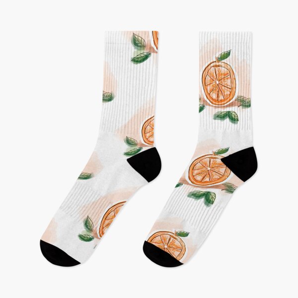 Item preview, A fresh watercolor orange slice designed and sold by Cloud-Siren.