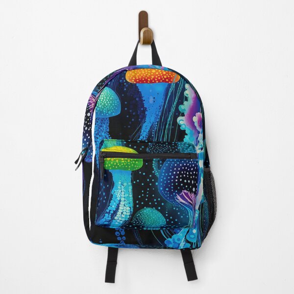 Item preview, Yayoi Kusama Jellyfish Poster 1984 - Vibrant Colorful Jellyfish Wall Art Print, Tokyo Ocean Decor designed and sold by MorningJoco.