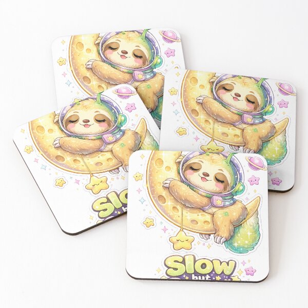 Item preview, Alien Sloth Slow but Cosmic designed and sold by Ruamid.