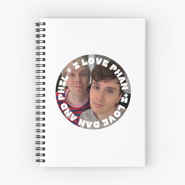 Item preview, i love DAN AND PHIL  designed and sold by brendainthesky.