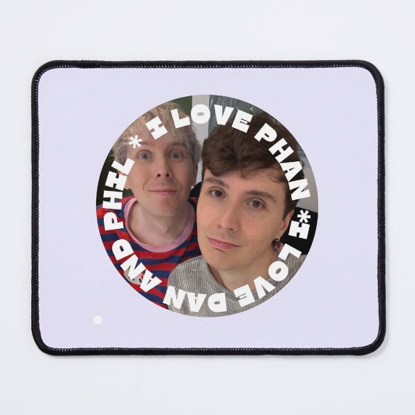 Item preview, i love DAN AND PHIL designed and sold by brendainthesky.