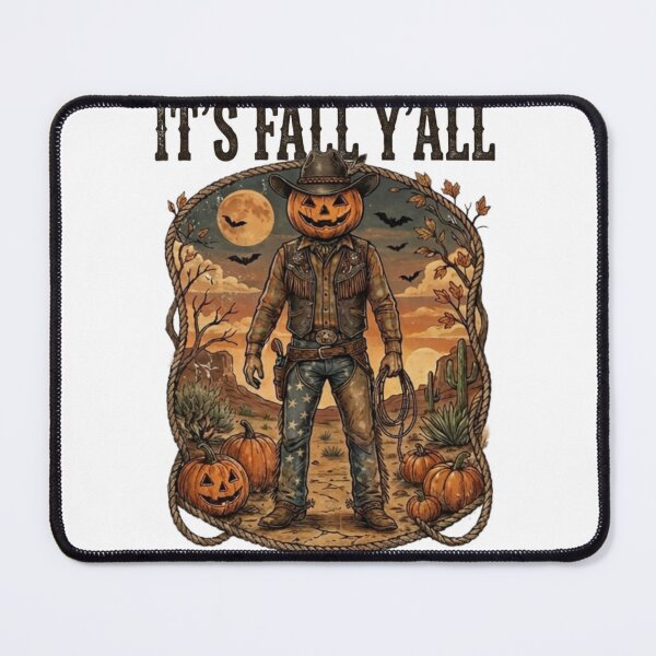 Item preview, Pumpkin Cowboy – It’s Fall Y’all Western Autumn Motif designed and sold by ShirtsUp-Lane.