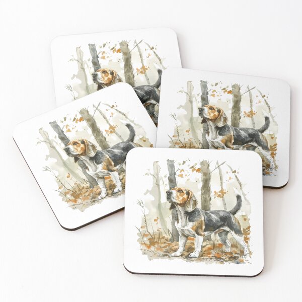 Item preview, Beagle Dog | Cute Puppy Aesthetic Art designed and sold by Mandayartstudio.