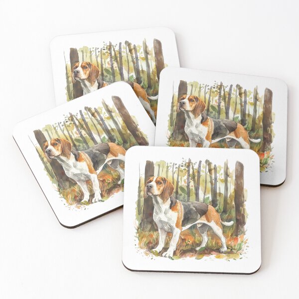 Item preview, Beagle Dog | Cute Puppy Aesthetic Art designed and sold by Mandayartstudio.