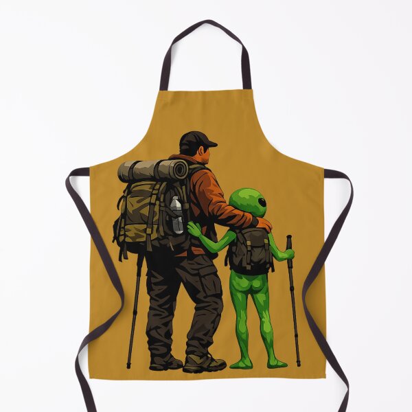 Aperçu de l'œuvre Alien et le randonneur créée et vendue par banoidz.
