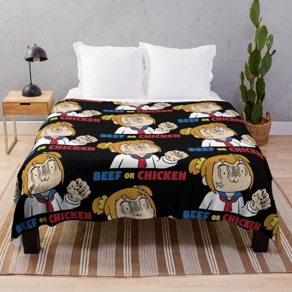 Item preview, Funny Anime Style Beef or Chicken Meme designed and sold by merchxwear.