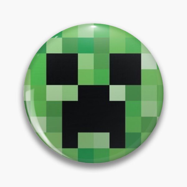 Item preview, Pixelated Green Block Monster designed and sold by Zyphero.