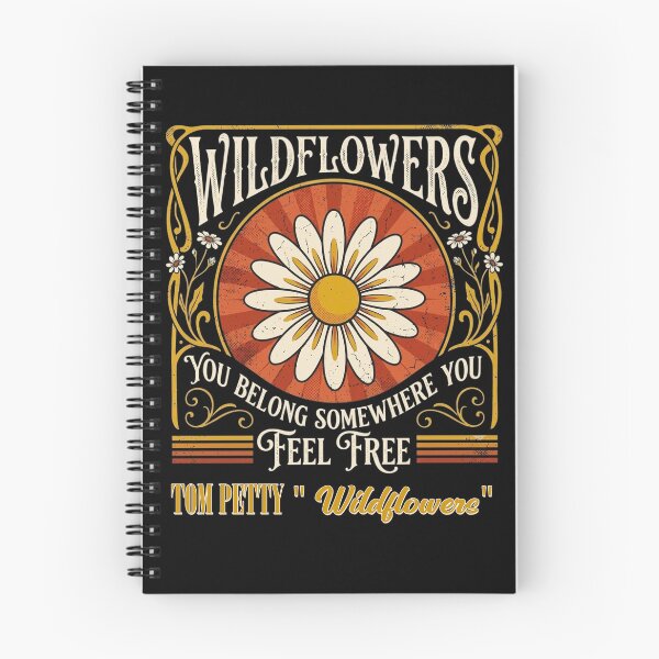 Item preview,  Wildflowers Rock Singer Vintage Retro designed and sold by pipiapett.