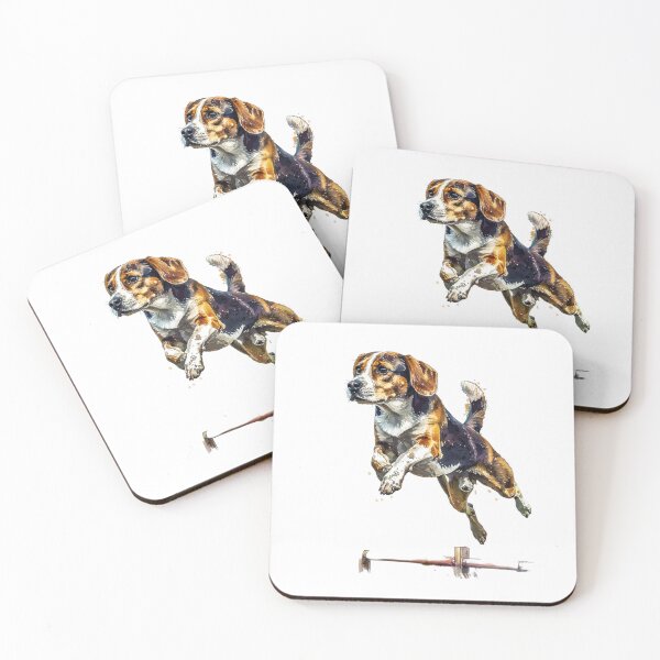 Item preview, Beagle Dog | Cute Puppy Aesthetic Art designed and sold by Mandayartstudio.
