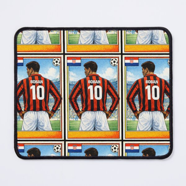 Item preview, Zorro - Retro Boban AC Milan shirt. designed and sold by Tony Panini Retro.
