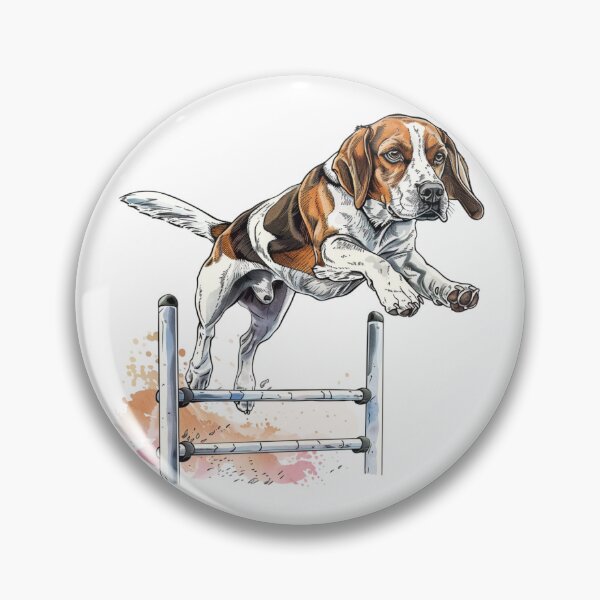 Item preview, Beagle Dog | Cute Puppy Aesthetic Art designed and sold by Mandayartstudio.