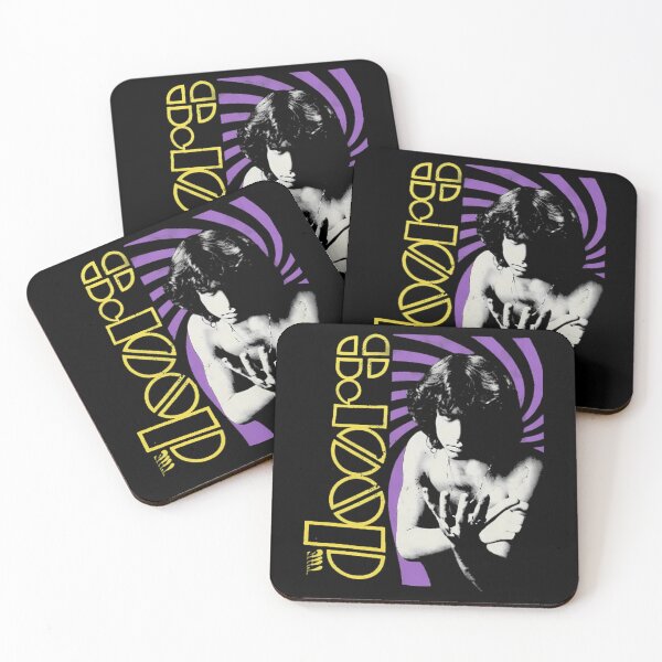 Item preview, Jim Morrison Purple Spiral Hypnotic Portrait designed and sold by pixxsie.