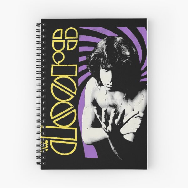 Item preview, Jim Morrison Purple Spiral Hypnotic Portrait designed and sold by pixxsie.