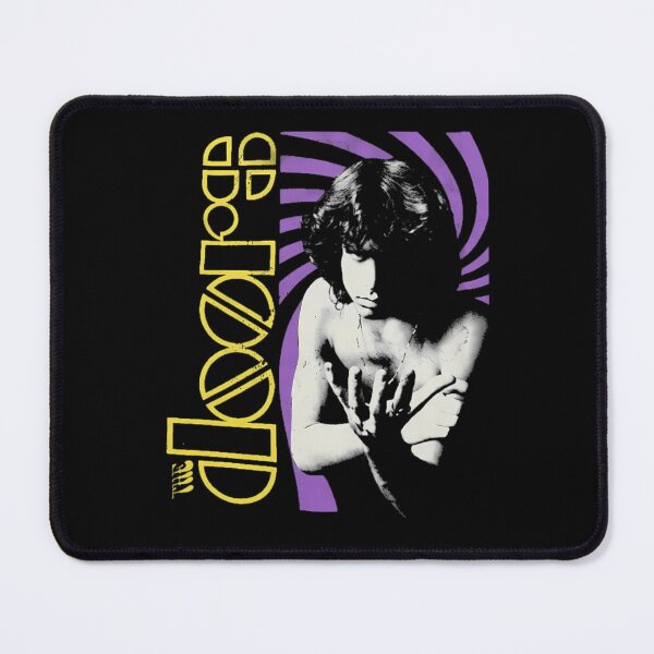 Item preview, Jim Morrison Purple Spiral Hypnotic Portrait designed and sold by pixxsie.