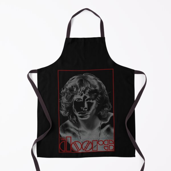Item preview, Jim Morrison Halftone High Contrast Portrait designed and sold by pixxsie.