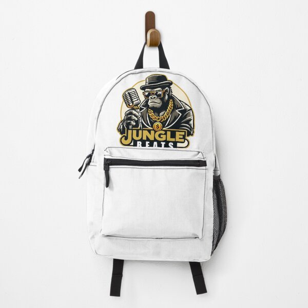 Item preview, Jungle Beats Gorilla DJ Retro Hip Hop Logo | Cool Rap Ape Streetwear designed and sold by Rocket&Stars.