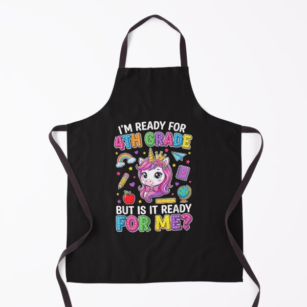 Item preview, I'm Ready For 4th Grade Unicorn Funny First Day of School Design designed and sold by kiralynstration.
