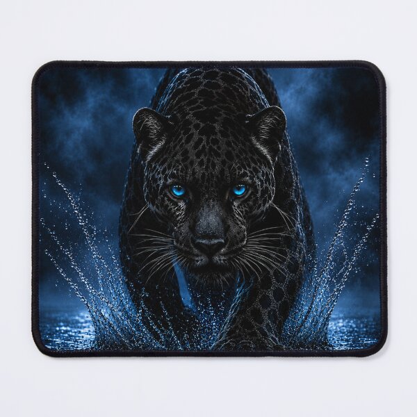 Item preview, LEOPARD BLUE designed and sold by johnnyssandart.