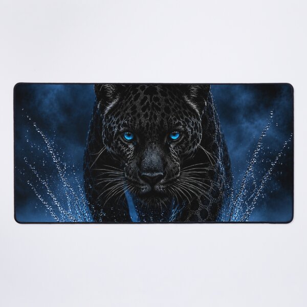 Item preview, LEOPARD BLUE designed and sold by johnnyssandart.