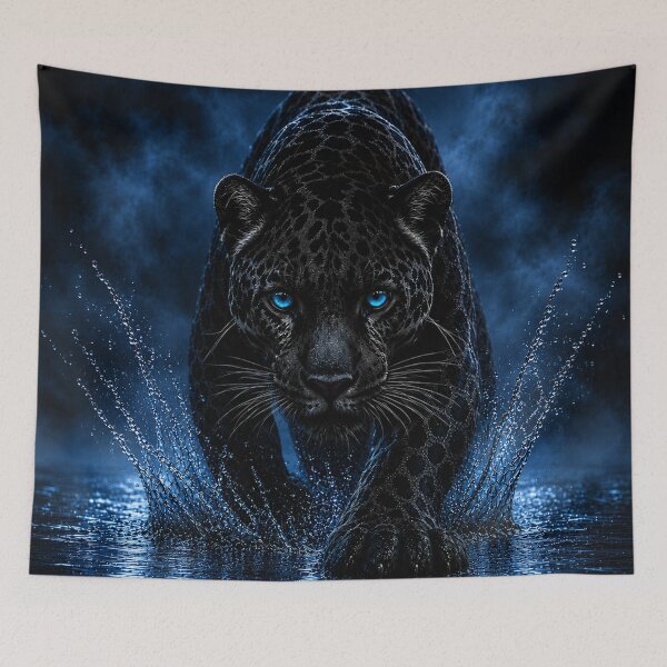 Item preview, LEOPARD BLUE  designed and sold by johnnyssandart.