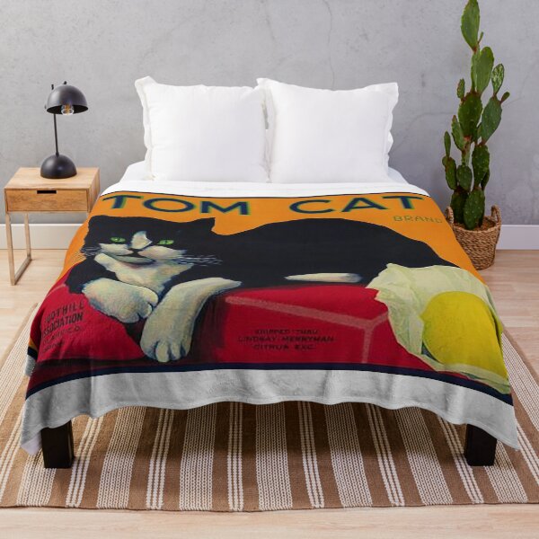 Item preview, Vintage Black Cat Lemon Citrus designed and sold by chaddillard.