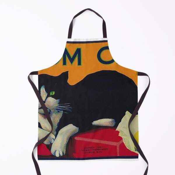 Item preview, Vintage Black Cat Lemon Citrus designed and sold by chaddillard.