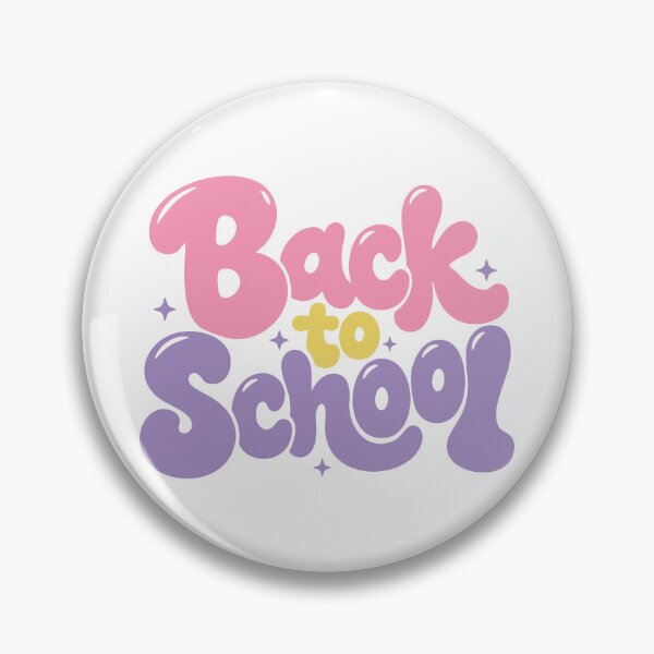 Item preview, Back to School Retro Groovy Pastel Typography Design designed and sold by station-one.