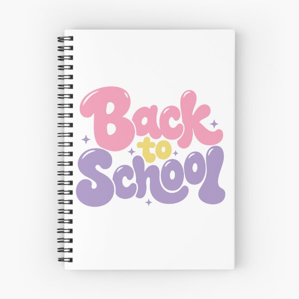 Item preview, Back to School Retro Groovy Pastel Typography Design designed and sold by station-one.