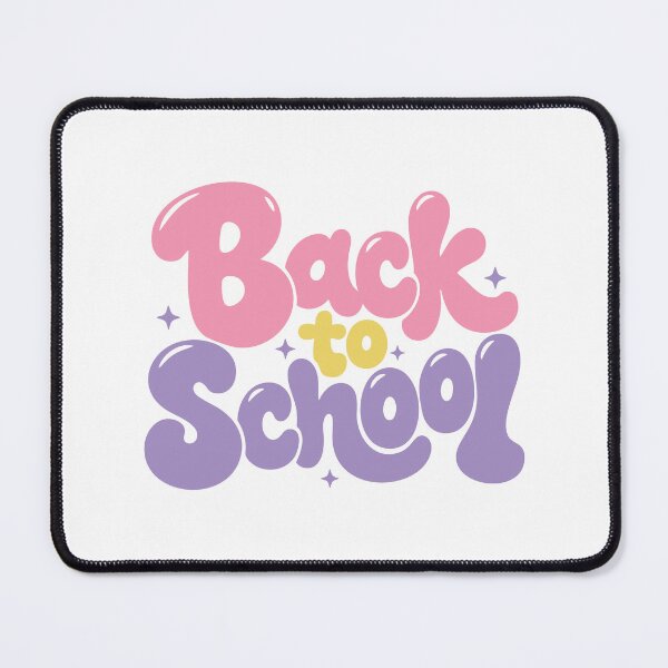 Item preview, Back to School Retro Groovy Pastel Typography Design designed and sold by station-one.