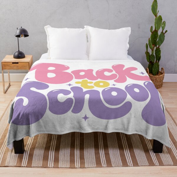 Item preview, Back to School Retro Groovy Pastel Typography Design designed and sold by station-one.