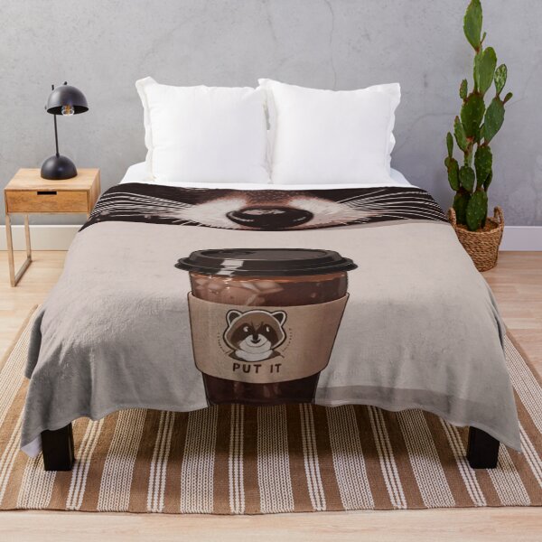 Item preview, Sneaky Raccoon Coffee Lover designed and sold by BLUESKY11a.