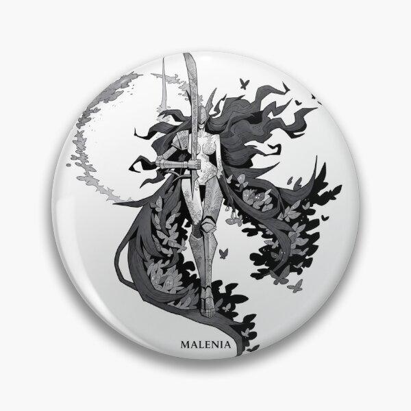 Item preview, Malenia Ring Dark Fantasy Game designed and sold by tesslstmoved.