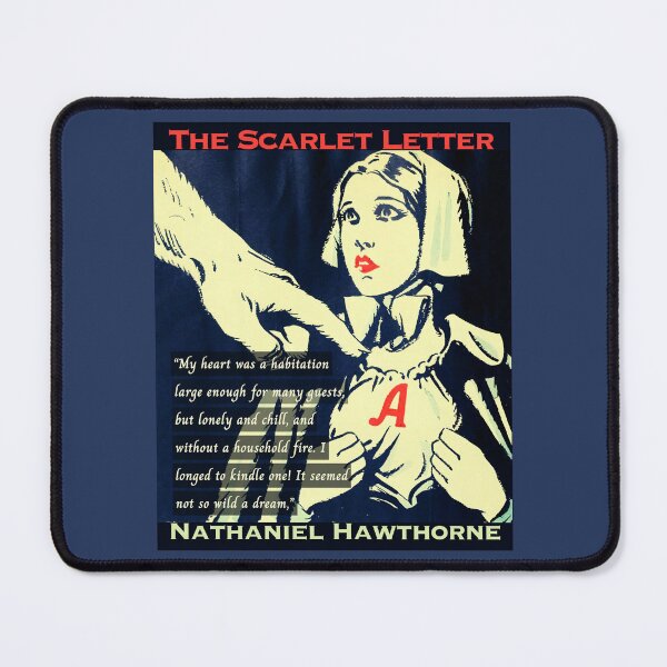 Item preview, Nathaniel Hawthorne quote: My heart was a habitation large enough for many guests, but lonely and chill, and without a household fire. I longed to kindle one! designed and sold by artbleed.