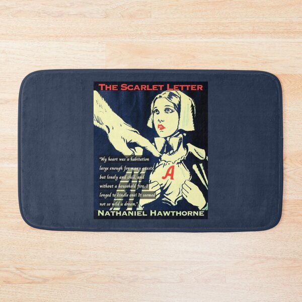 Item preview, Nathaniel Hawthorne quote: My heart was a habitation large enough for many guests, but lonely and chill, and without a household fire. I longed to kindle one! designed and sold by artbleed.