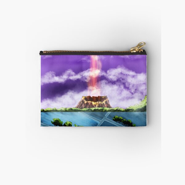Artikelvorschau, Glühender Vulkan und violette Traumlandschaft entworfen und verkauft von CanvasCharms.