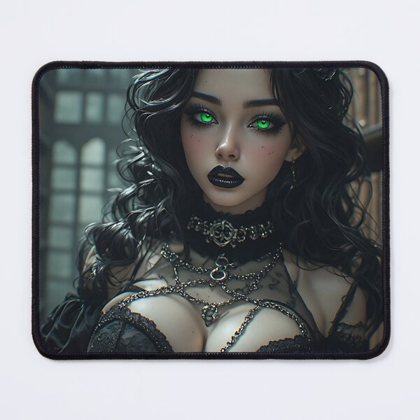 Item preview, Hot Goth Girl Waifu Beautiful Woman 369 designed and sold by Your New Fixation.
