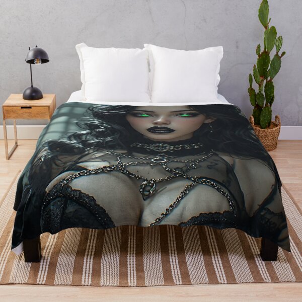 Item preview, Hot Goth Girl Waifu Beautiful Woman 369 designed and sold by Your New Fixation.