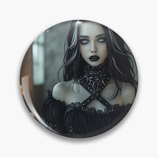 Item preview, Hot Goth Girl Waifu Beautiful Woman 370 designed and sold by Your New Fixation.
